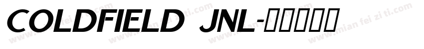 Coldfield JNL字体转换